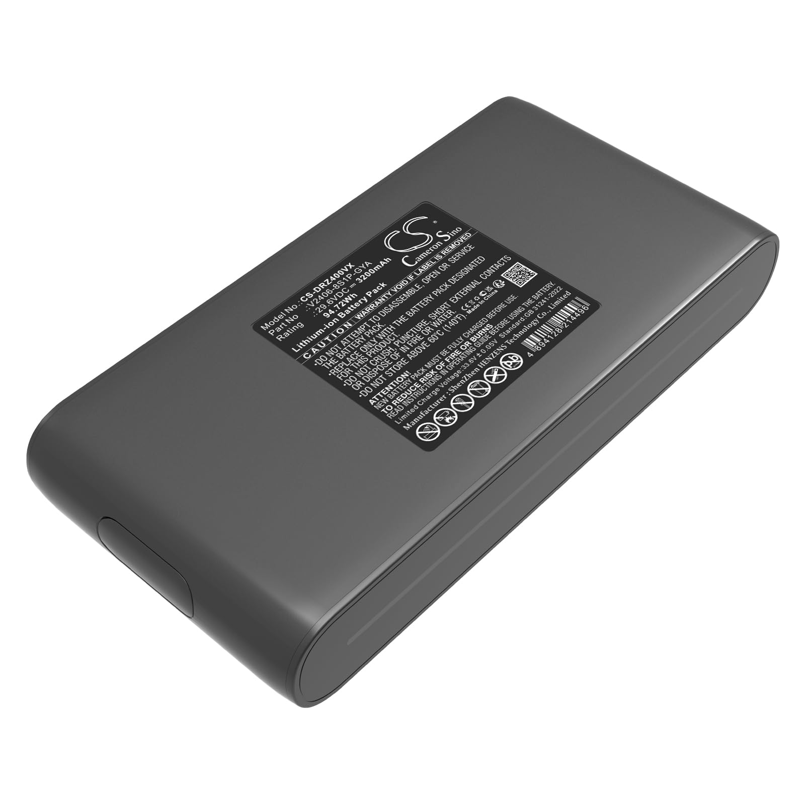 3200mAh / 94.72Wh Replacement Battery for Dreame Z30, Z40, Z40